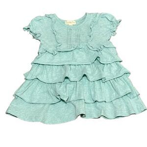 Matilda Jane Pistachio Knit Dress Seafoam Mint Color 6-12 Months